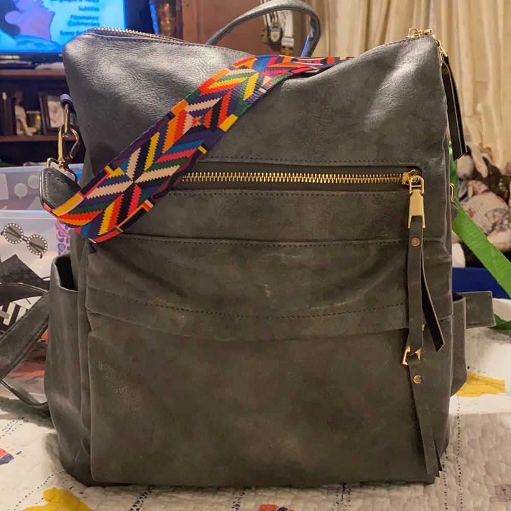 Modern Chic Gray backpack